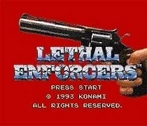 New Arrival Lethal Enforcers 16 Bit MD Game Card For Sega Mega Drive For Genesis