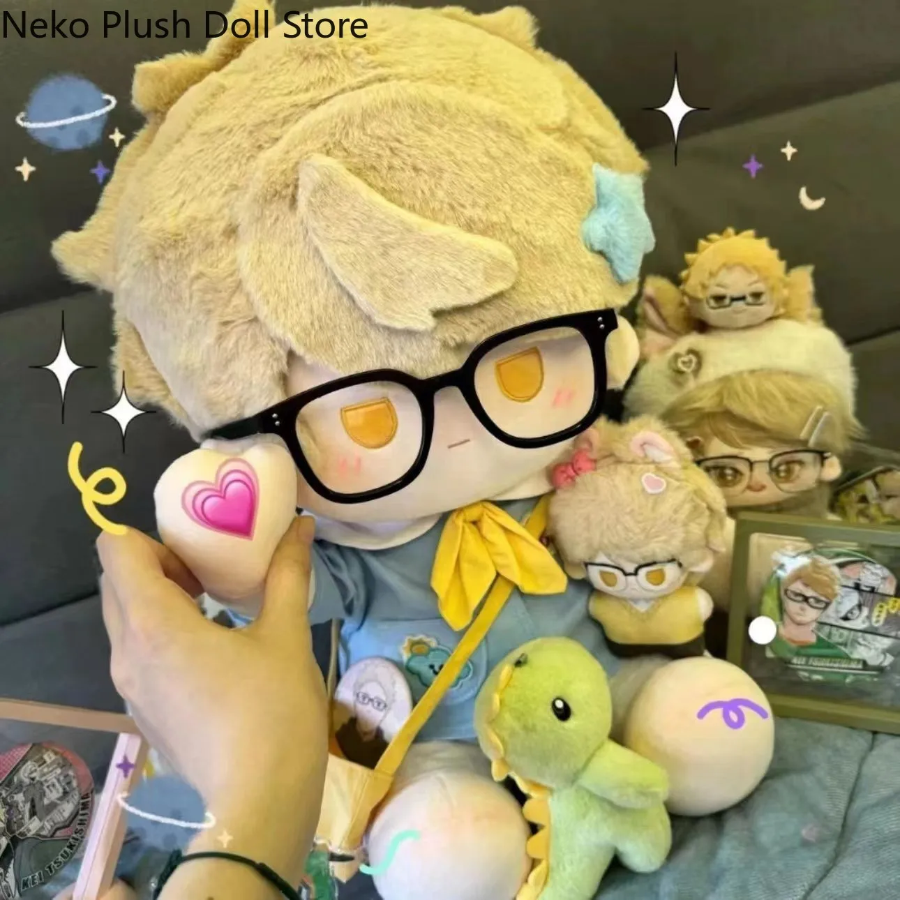 

Аниме Хайкю!! Kei Tsukishima атрибут косплей мультфильм сидящая поза хлопковая кукла плюшевые игрушки платье для спальни подушка для тела 40 см