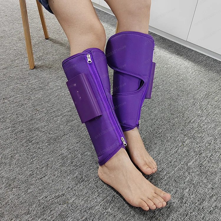 

Portable Wireless Cordless Air Compression Leg Massager Wide Calf Boot with Deep Relaxation Blood Circulation Heating