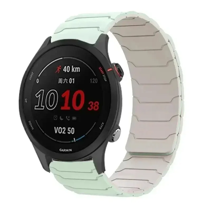 22mm Magnetic Silicone Strap For OnePlus Watch 3 2/Realme Watch 3 2 Pro S2 Sports Comfortable Bracelet For OPPO Watch X/X2/4 Pro