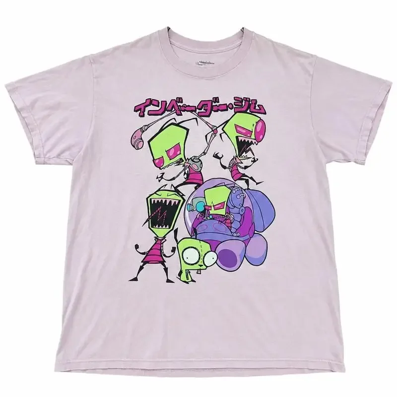 Pink Invader Zim Men's M T-Shirt