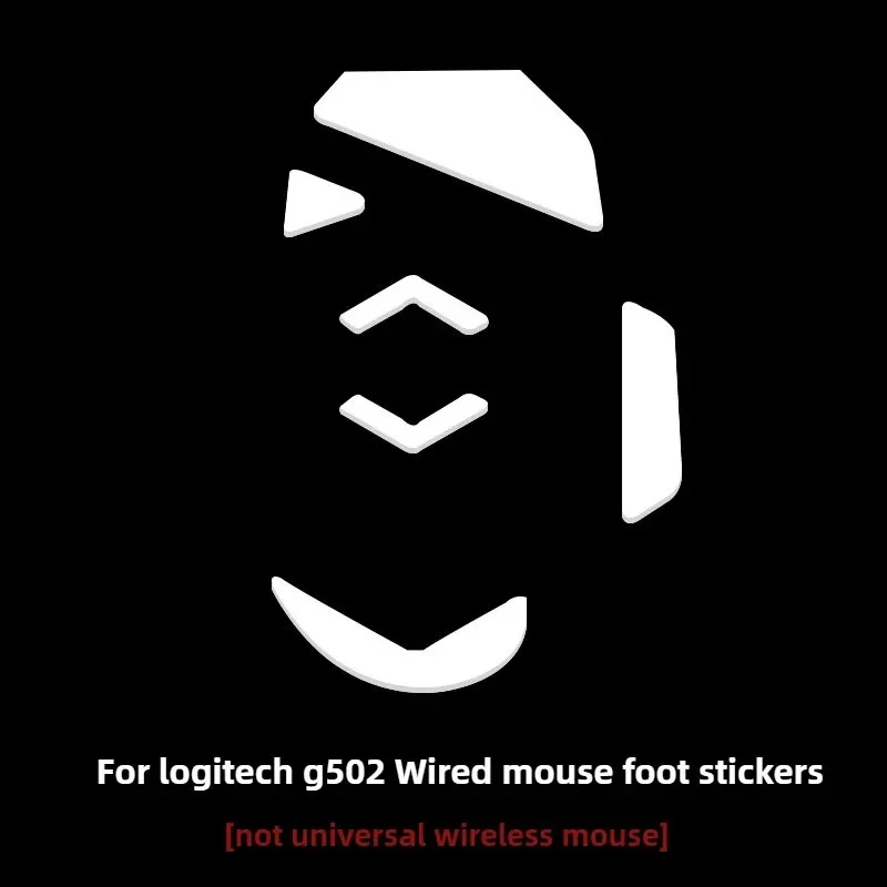 

For Logitech G502 Hero Mouse， 2-in-1 ICE Foot Pads， Smooth Wear-Resistant Anti-Slip Gaming Kit