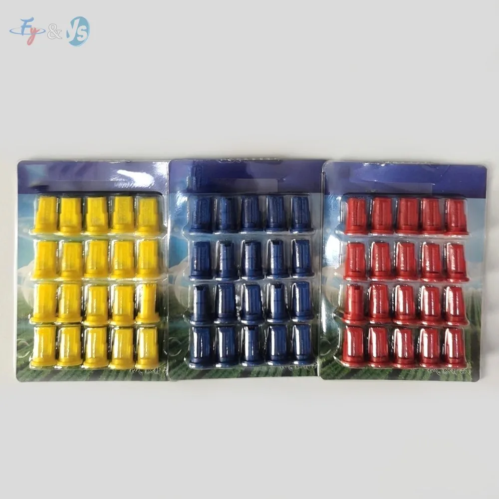 10PCS TPU Flat Fan Agriculture Pesticide Boom Nozzle Tips 110 Degree Plastic Spray Nozzles for Orchard Garden Weed Spraying