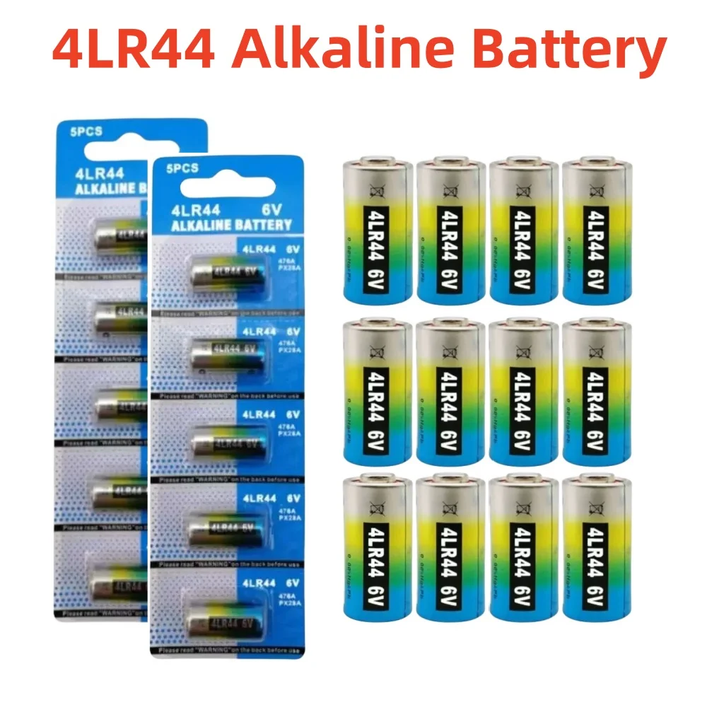 

6V 4LR44 Alkaline Battery PX28A L1325 A544V 4034PX 544 For Beauty Pen Dog Collars Remote Control Doorbell Dry Primary Cell