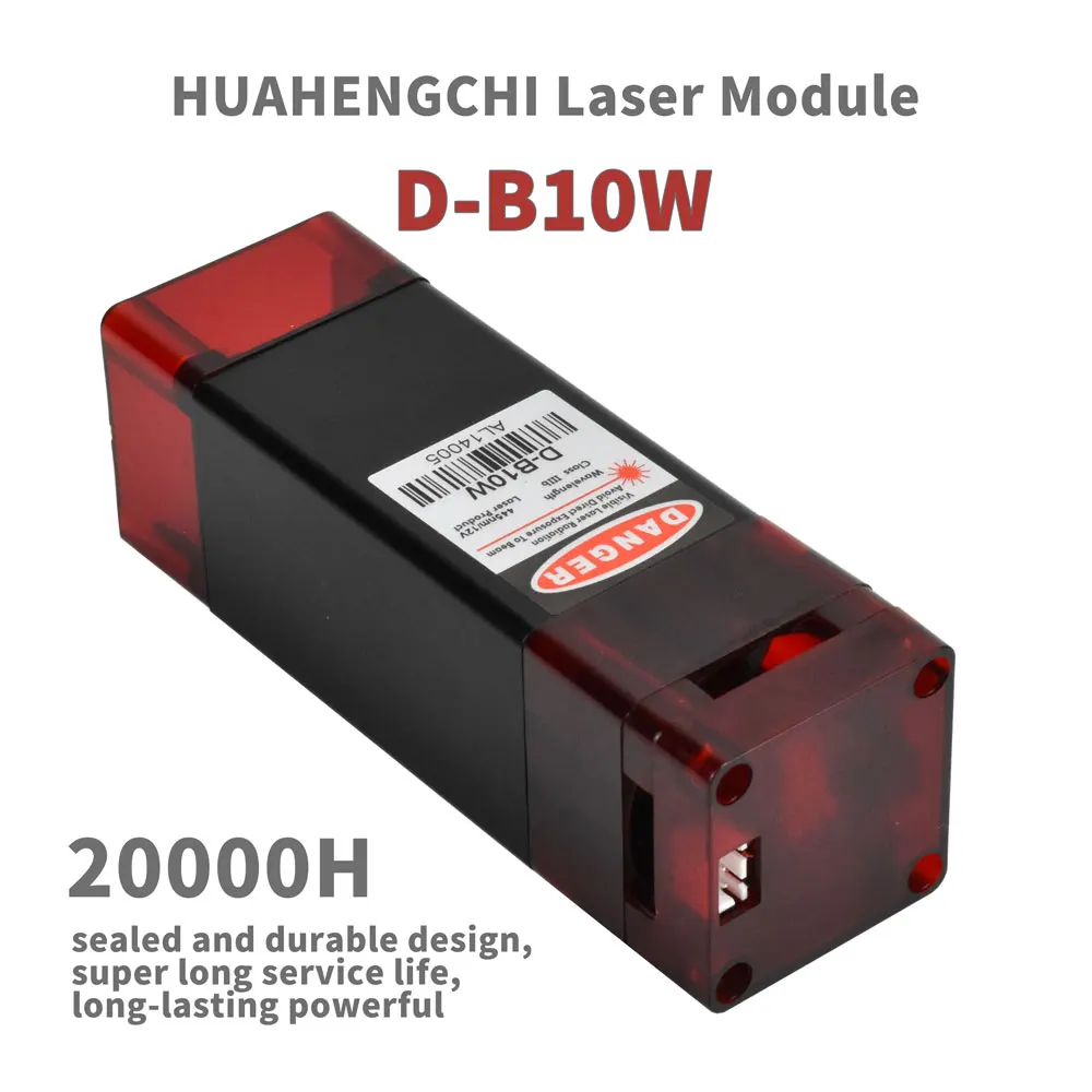 80W Laser Module Head Focal Fixed 450nm Blue Light Module for CNC Laser Engraver Cutting Engraving Marking Machine Wood Tools