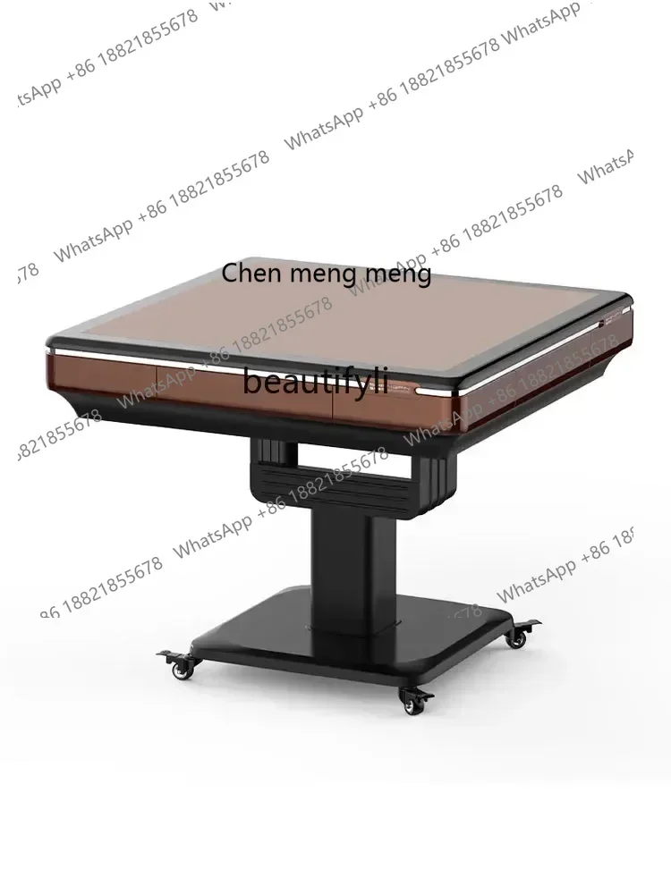 

ss 8350Chess and card room mahjong house teahouse special automatic silent mahjong machine folding heating card