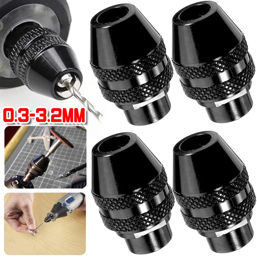 

1/10Pcs Keyless Chuck Replacement Quick Change Three-jaw Drill Chuck Rotary Tools Multifunctional for Electric Grinding Chuck