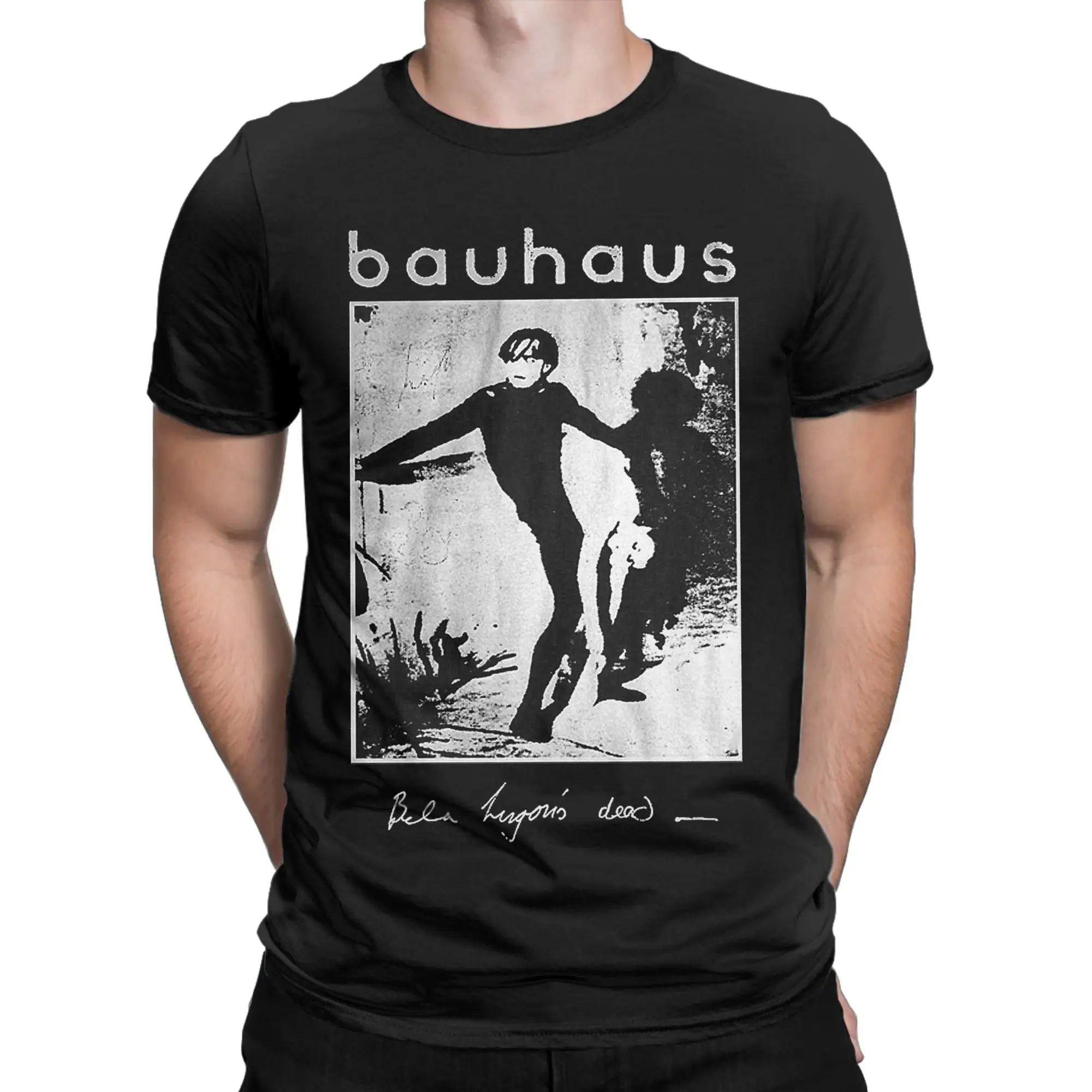Men's T-Shirts The Gothic Bela Bauhaus Creative 100% Cotton Tees Short Sleeve  T Shirts Round Neck Tops Summer