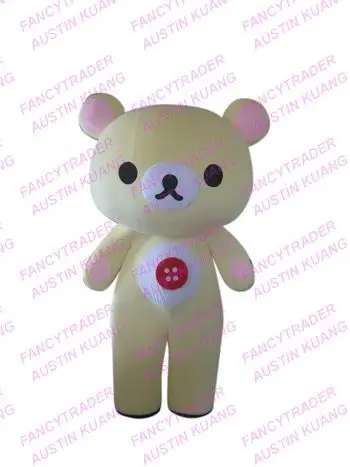 

New Adult Halloween Hot Sale Foam Cute Doll Bear Cartoon Mascot Costume Plush Christmas Fancy Dress Halloween Mascot Costume