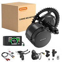 BAFANG BBSHD BBS03 BBS02B BBS02 BBS01B Ebike Mid Drive Motor Kit 1000W 750W 500W 350W 250W 52V 48V 36V 8Fun Electric Bike Engine