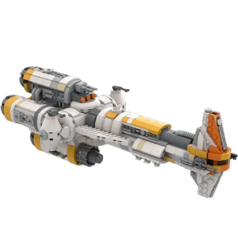 Moc galáctico martelo cruiser nave espacial blocos de construção, 1614 pçs kits modelo nave espacial brinquedos criativos para meninos crianças presente