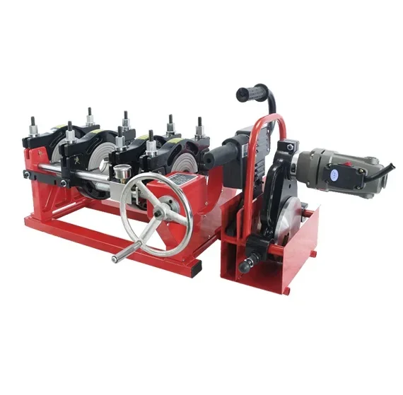 High precision butt fusion plastic pipe welding machine with simple hand operation