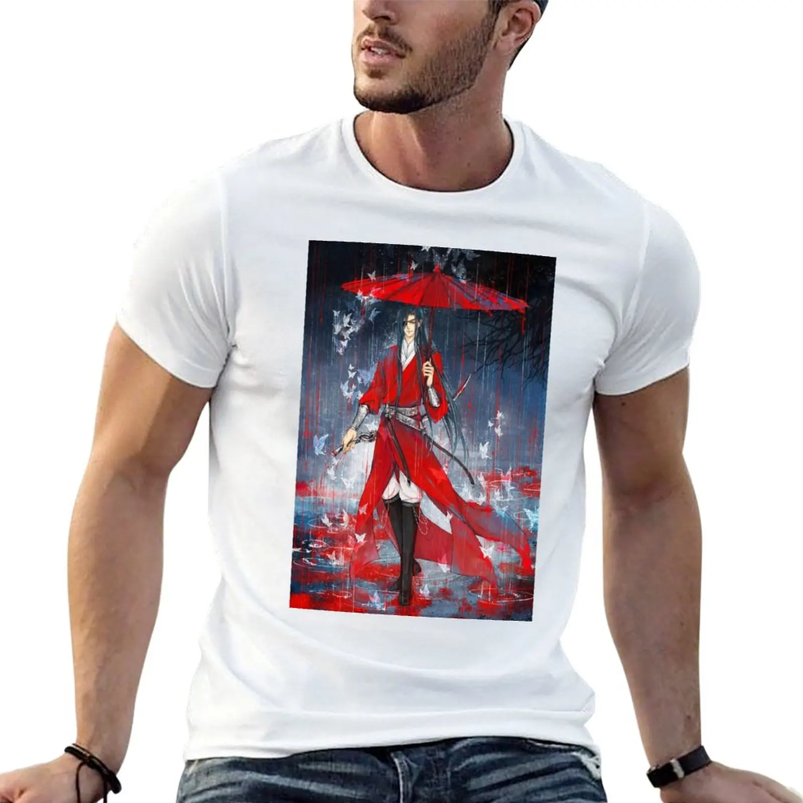 

heaven officials blessing T-Shirt man t shirt luxury t shirts for man slim fit T-Shirt