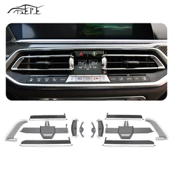 Accessories Car Dashboard Middle Air Conditioning AC Vent For BMW X5 X6 X7 G05 G06 G07 Outlet Grille Air Outlet Blade Repair Kit