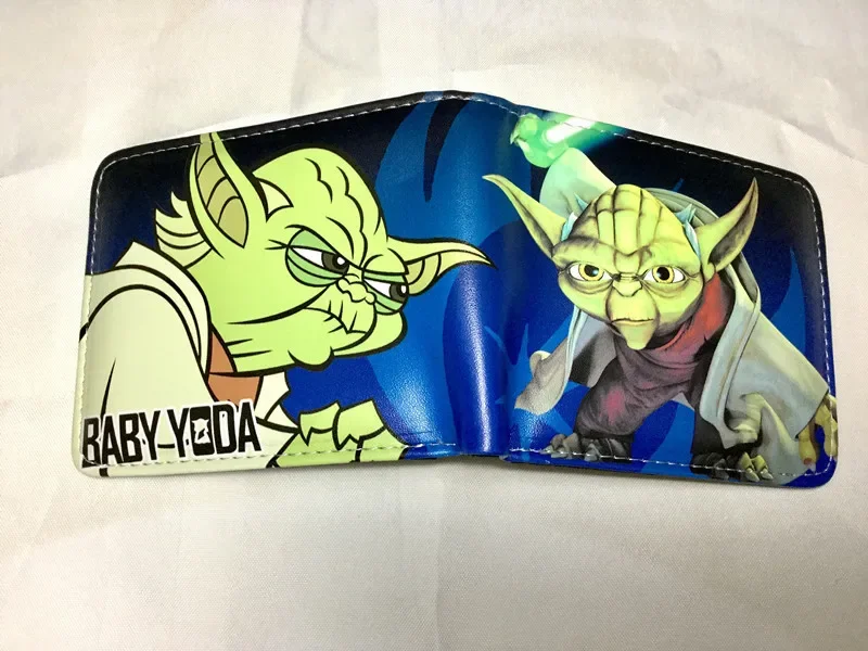 Baby Yoda, Yoda, short wallet, movie accessories, Star Wars, students, office workers, wallet card bags