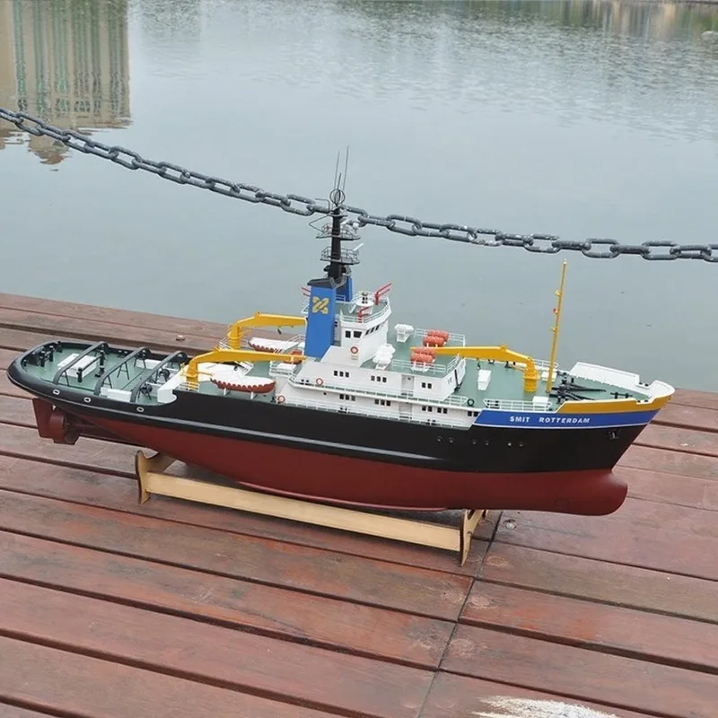 Łódź RC 95cm 1/75 Rotterdam Dwumotorowa Łódź Ratownicza RC Zdalnie Sterowana Model RTR Zabawka dla Dorosłych Prezent