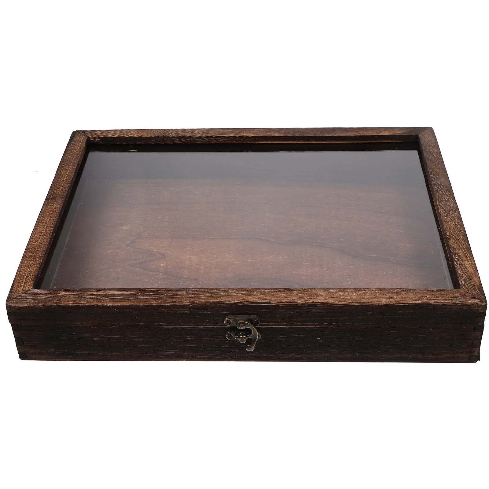 

Specimen Display Box Butterfly Insect Storage Case Clear Lid Wood Material Retro Wall Hanging A4 Size Frame