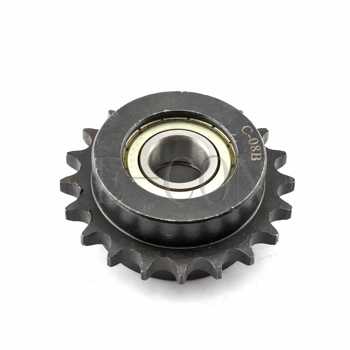 

1 PCS 08B Idler Sprocket 21 Teeth Bore 25mm Double Bearings Metal for Timing Gear Roller Chain