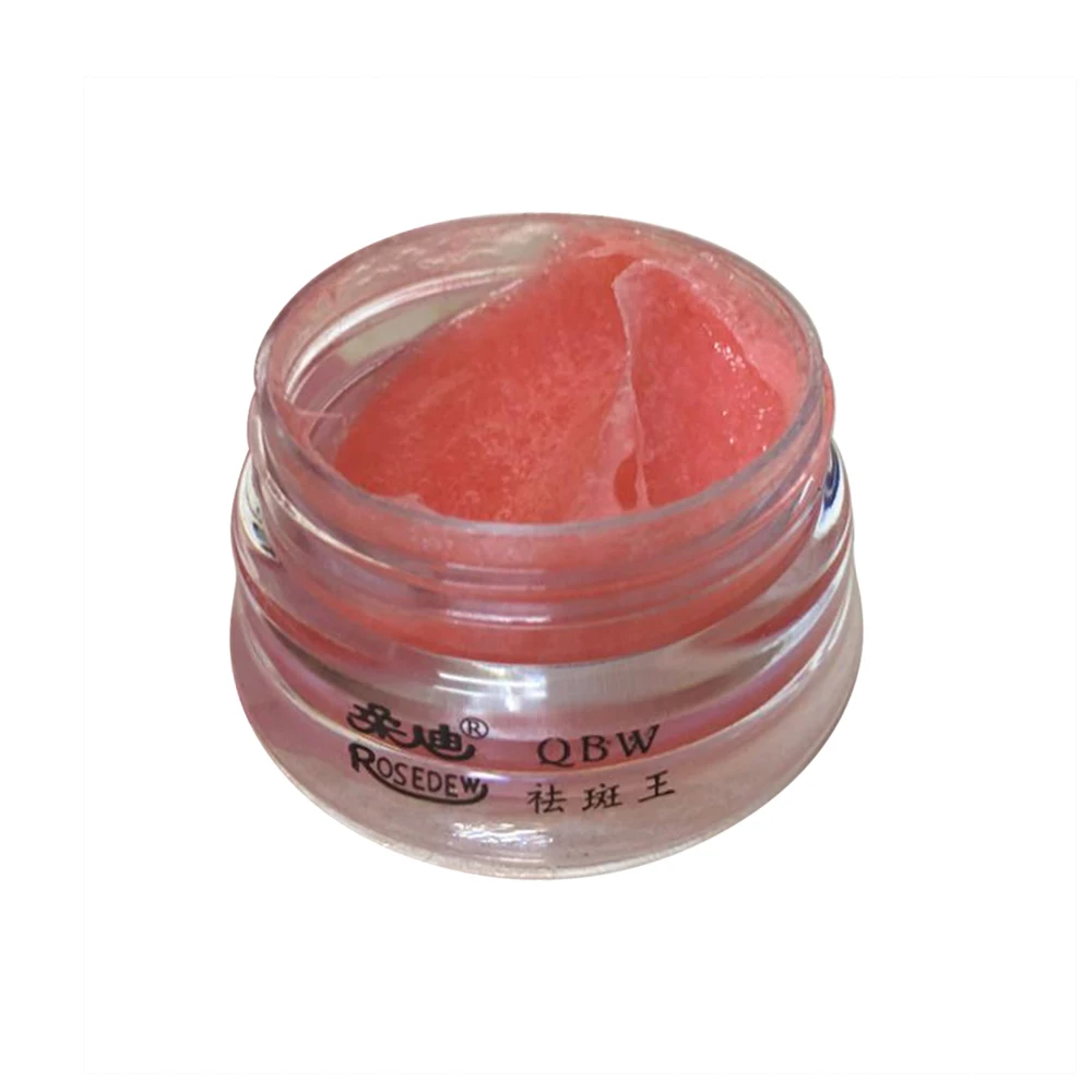 wholesale & retail RDQBW red white & yellow color eliminating freckle whitening cream 18g/pcs
