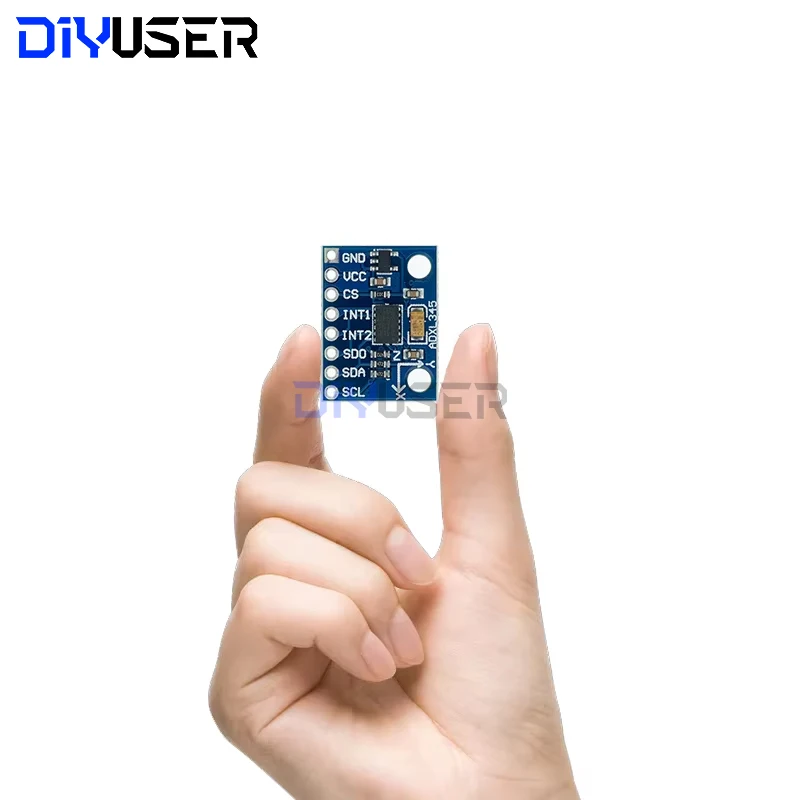 DIYUSER GY-291 ADXL345 디지털 중력 가속 틸트 모듈, IIC/SPI 변속기 재고