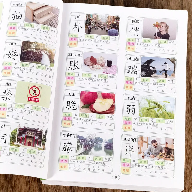 

King of Literacy 3000 Words, Phonetic Version, Early Childhood Transition To Recognize Characters, Early Education Books