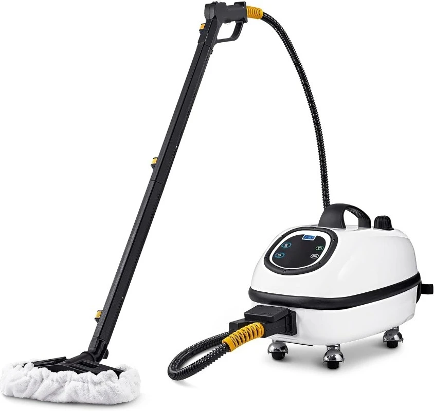 

Steam Cleaner: A commercial-grade steamer made in Italy, perfect for both professional and home cleaning needs, off