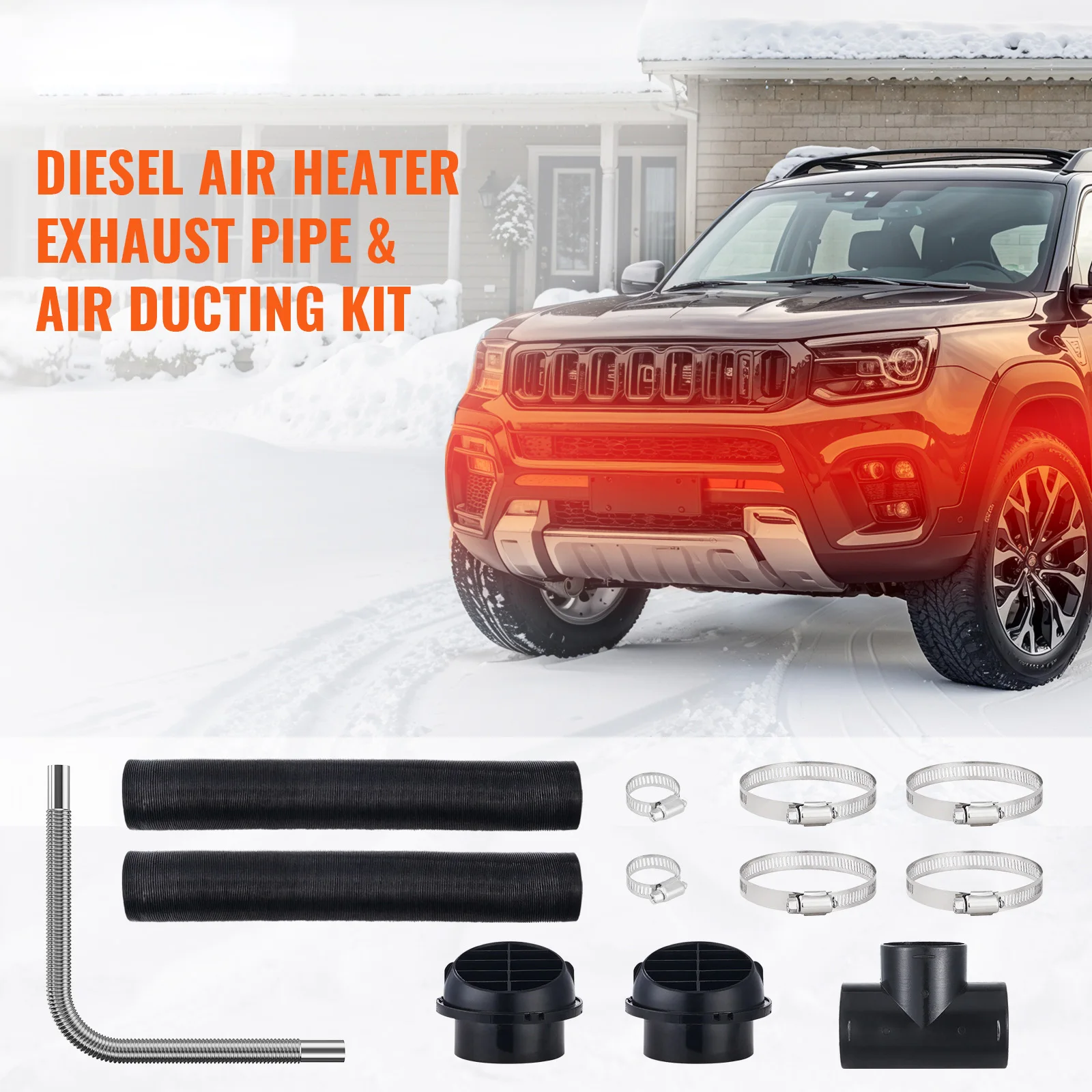 SucceBuy Diesel Heater Pipe Ducting Set, 3\