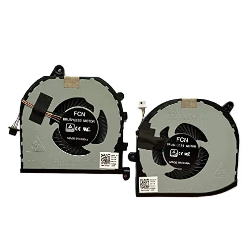 Ventilador de refrigeração CPU GPU para Dell XPS 15 9570 XPS 15 7590 /Precisão 5530 5540 P/N: 008YY9 0TK9J1 DFS501105PQ0T
