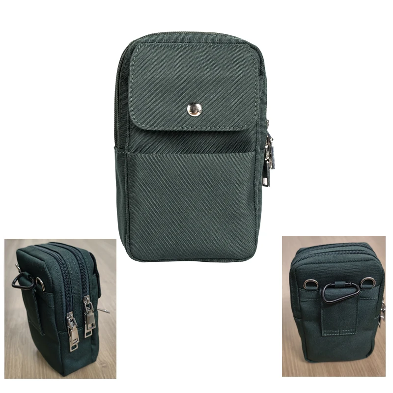 

FiiO NEST-EDC Bird Nest Storage Bag Double Zipper Layered Design Outdoor Portable Mp3 Storage Bag with Shoulder Strap