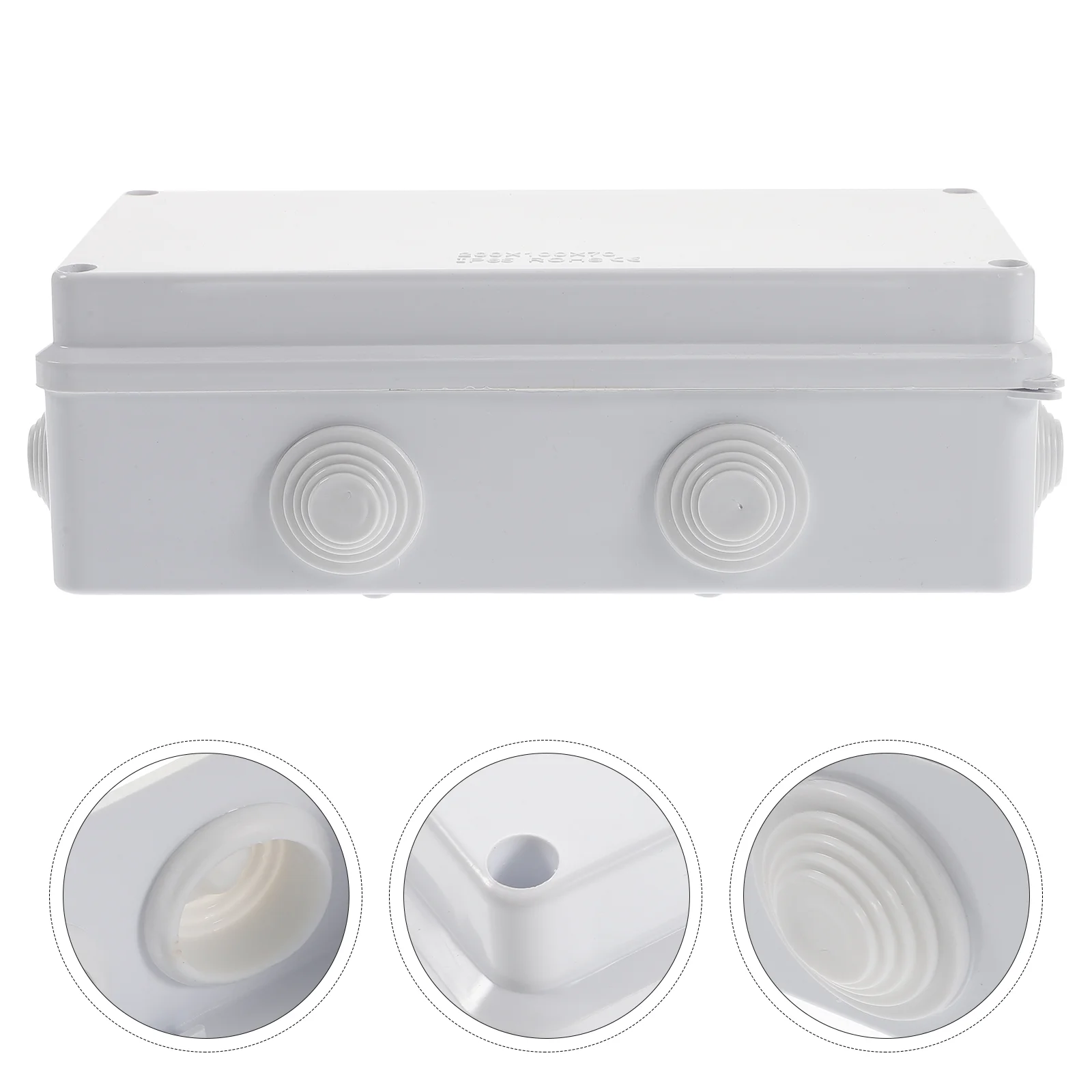 Ip Water Proof Waterproof Junction Box Universal Electrical Boxes Abs for Outdoors