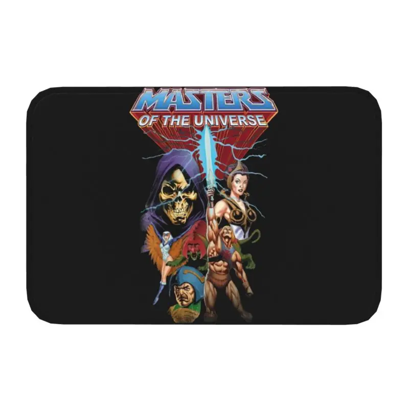 Classic He-Man And The Masters Of The Universe Doormat Mat Anti-Slip Anime Skeletor 80s She-Ra Beast Kitchen Bath Rug Carpet