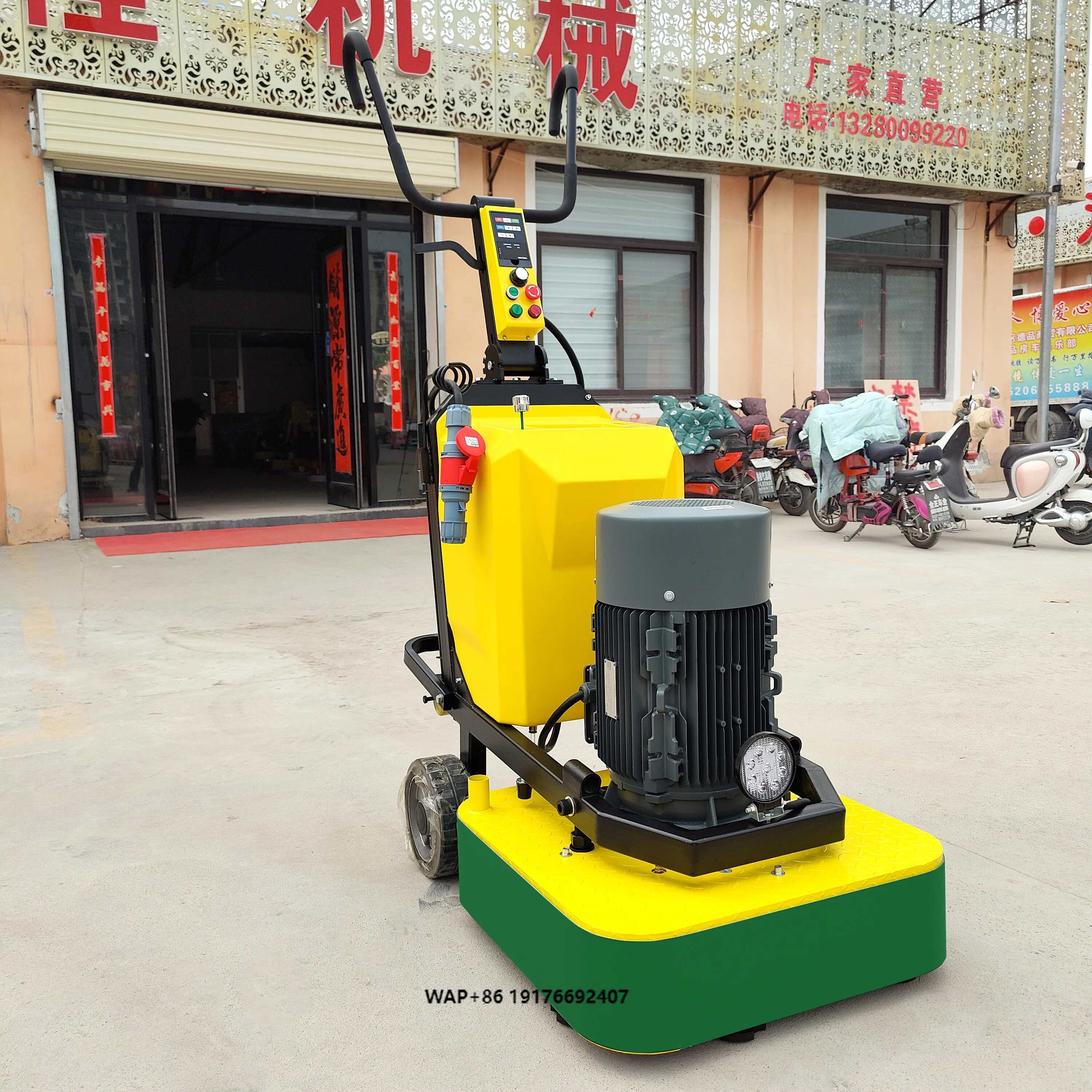 

LuTong Automatic 380V Wet Dry Concrete Floor Grinder Planetary Engine/Motor High Efficiency Commercial Industrial Floor Grinding