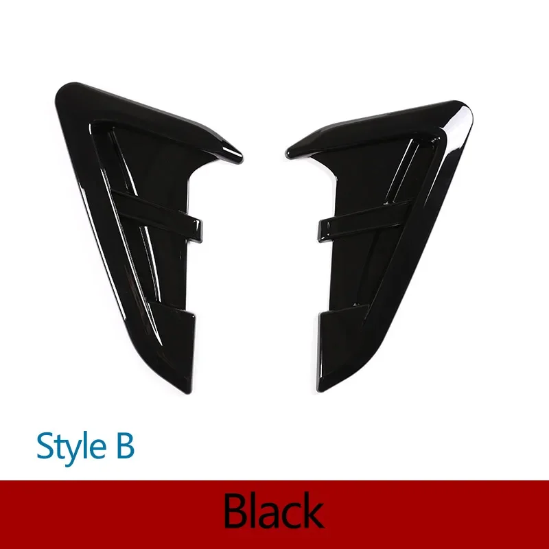 Voor Bmw X3 G01 X4 G02 2018-2021 Abs Koolstofvezel Auto Voorspatbord Side Shark Gill Side luchtuitlaat Cover Trim Auto Accessoires