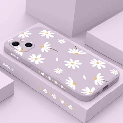 Plain Daisies Phone Case For iPhone 17 17 Air 16 16e 15 14 13 12 11 Pro Max Mini X XR XS MAX SE2020 8 7 Plus 6 6S Plus Cover