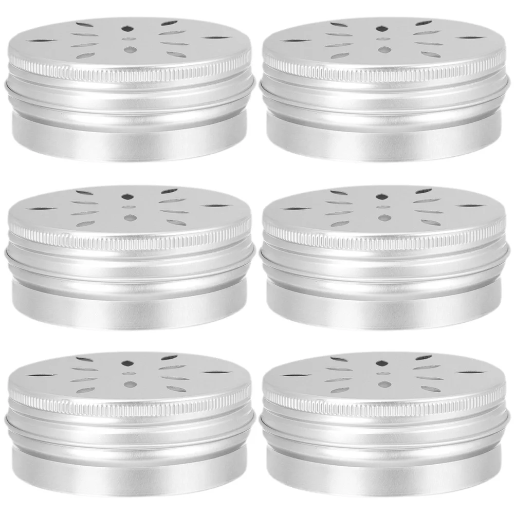 

6pcs Aluminum Dog Scent Training Boxes Metal Containers for Canine Odor Detection Nose Work Tools 80ml