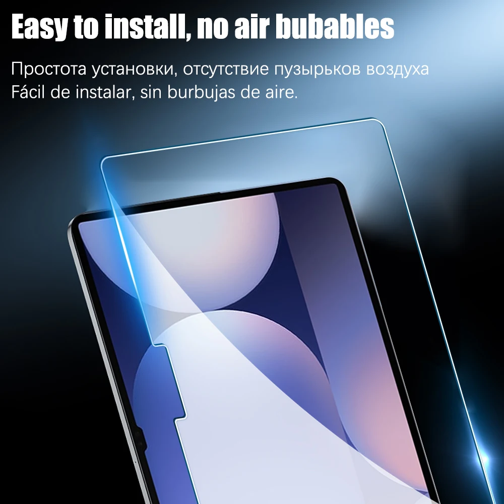 2PCS Tempered Glass Screen Protector for Samsung Galaxy Tab S10 Ultra Plus S10+ Clear Glass Tablet Accessories 9H Film
