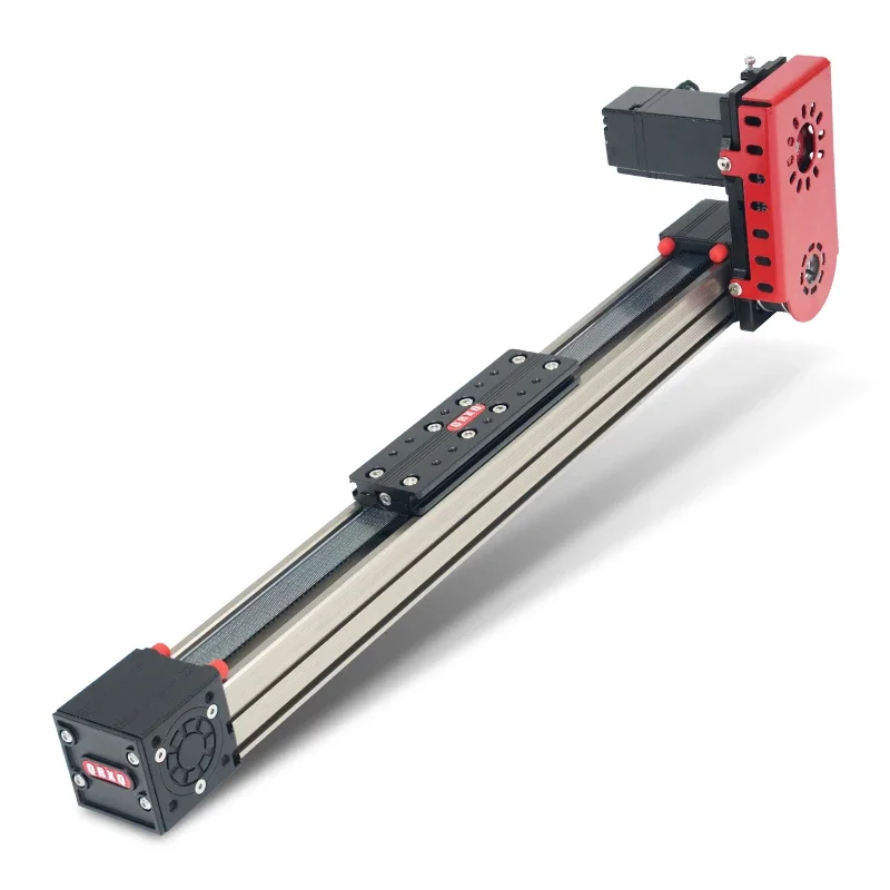 QRXQ RXP40 Con servomotore da 100 W Modulo lineare azionato a cinghia a corsa lunga ad alta velocità Profilo in alluminio Binario di guida attuatore lineare