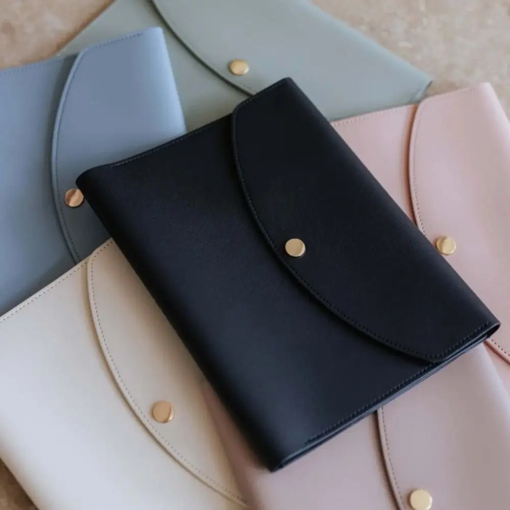 Simple Taking Notes A5 Notebook Thickening Loose-leaf Business Notepad PU Leather Durable Diary Notebook Weekly Monthly Planner