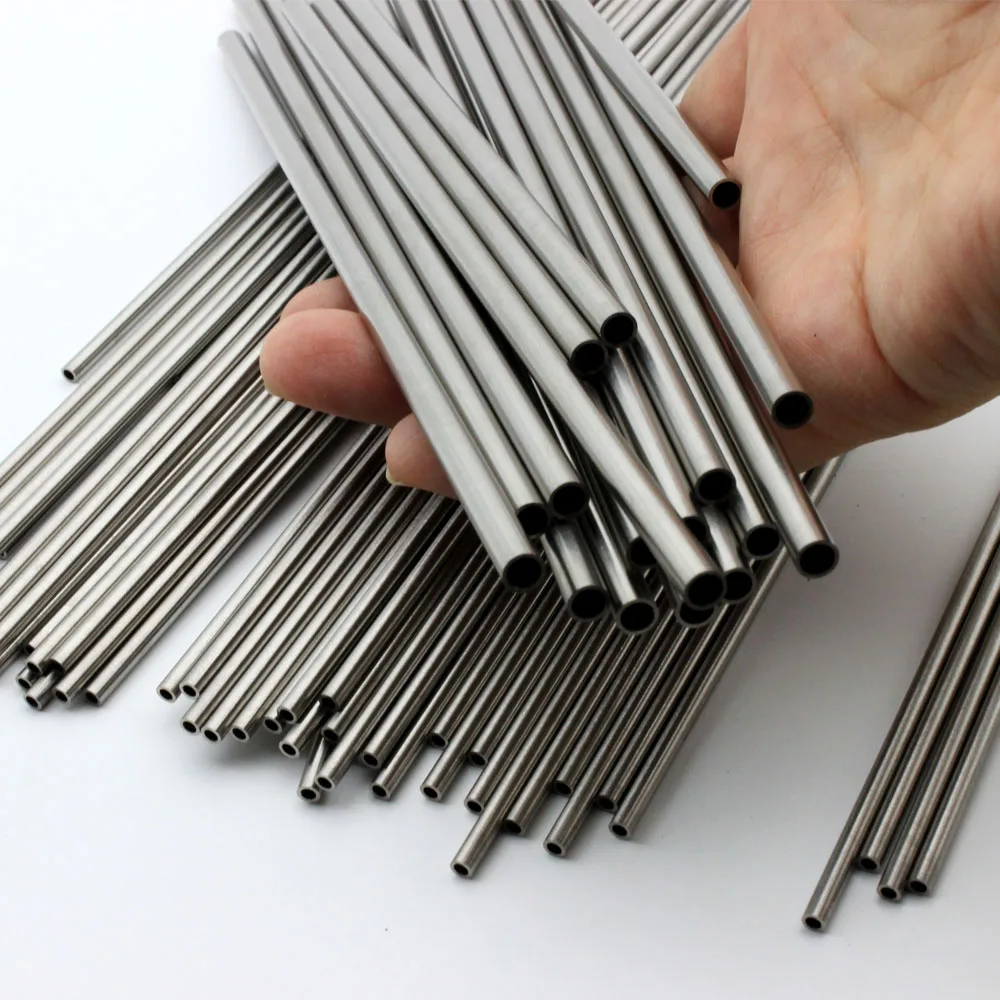 Imagem -05 - Tubo Capilar Redondo Tubo Reto Longo sem Costura 100 mm 200 mm 300 mm 0.5 mm x 1.5 mm mm x mm 6x4 mm 2x1 mm 25 mm 38 Peças Aço Inoxidável 304