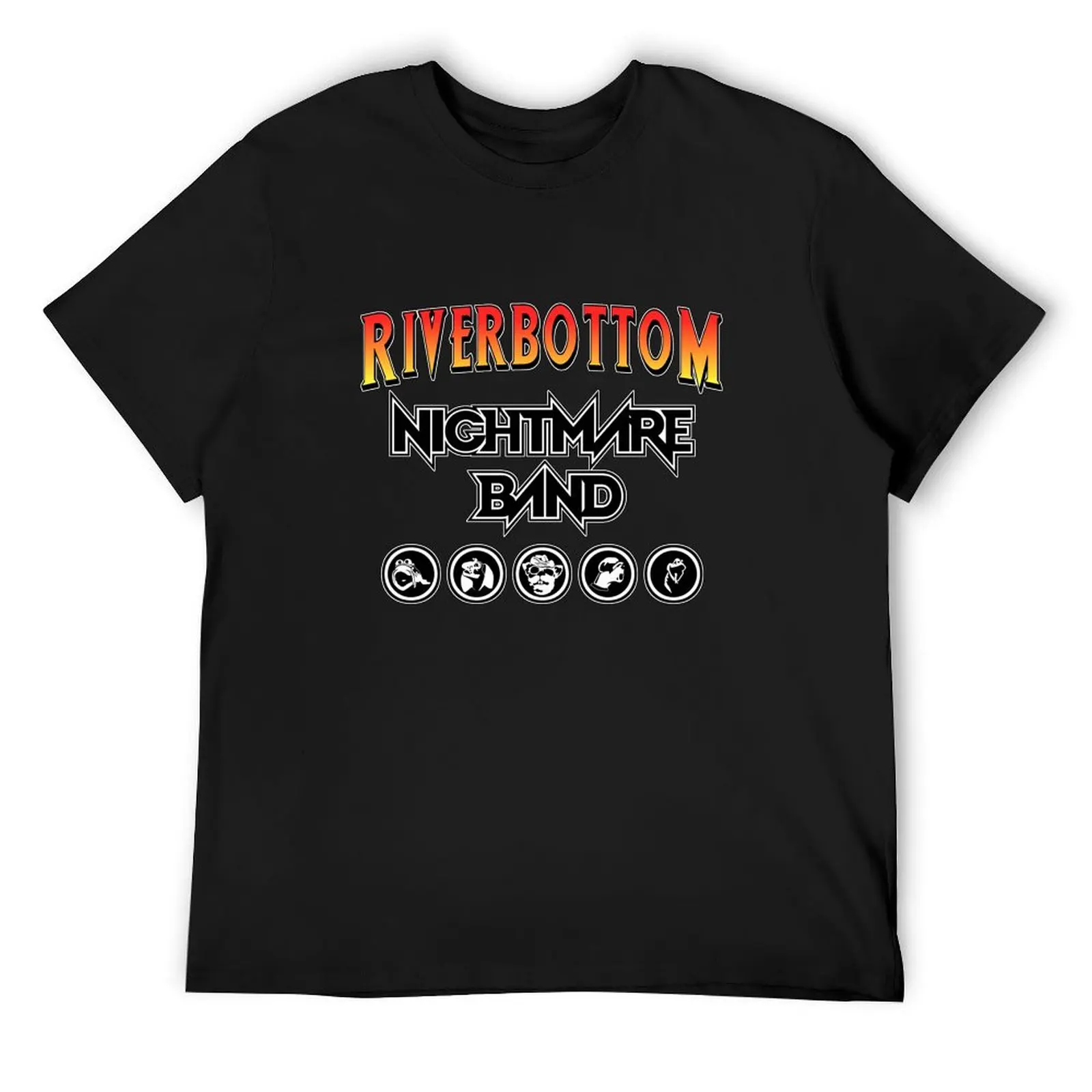 Riverbottom Nightmare Band T-Shirt customs design your own anime vintage men tshirt