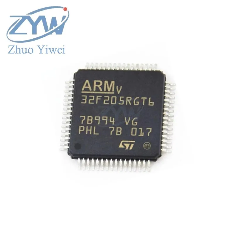STM32F205RGT6 LQFP-64 STM32F STM32F205 STM32F205RGT 120MHz 1MB ARM Cortex-M3 chip 32-bit microcontroller MCU New original