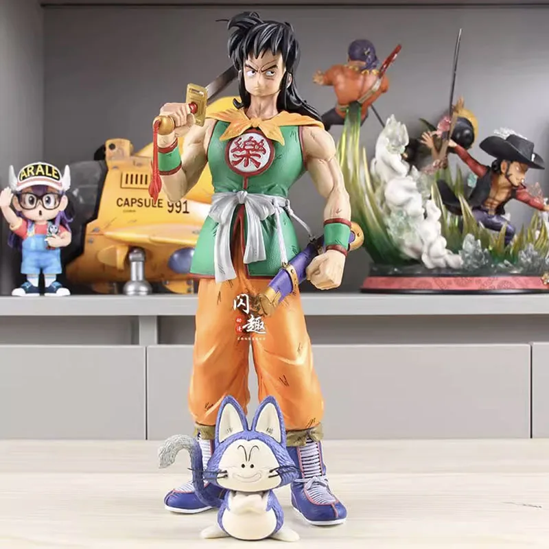 

Dragon Ball Z Figuras Yamcha Puaru Action Figure DBZ Manga Figurine Anime 33cm GK Statue Model Doll Peripheral Toys Gift for Kid