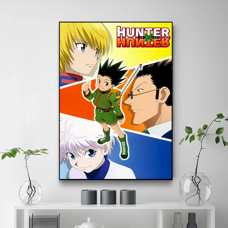 

Hunter × Hunter Decorative Paintings Posters for Wall Decoration Painting Cute Room Decor Home Decorations Poster Canvas Art th