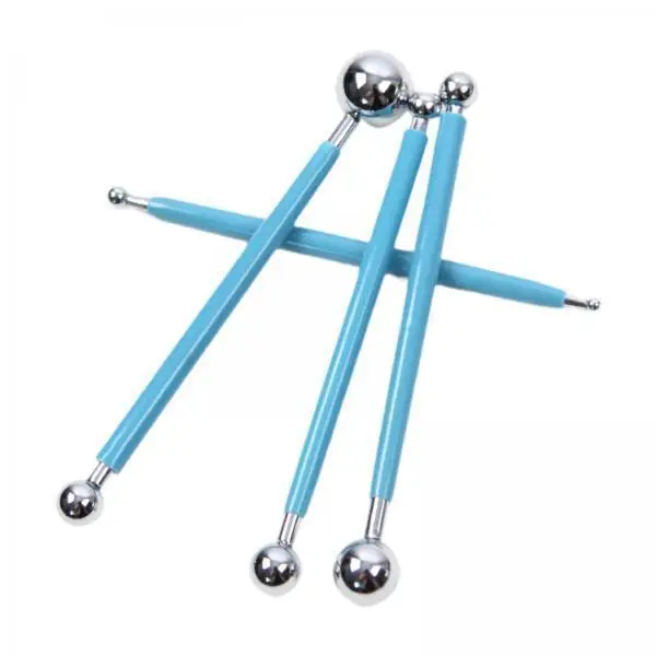 3x Set of 4 Ball Dotting Tools for Sculpting And Cake Design