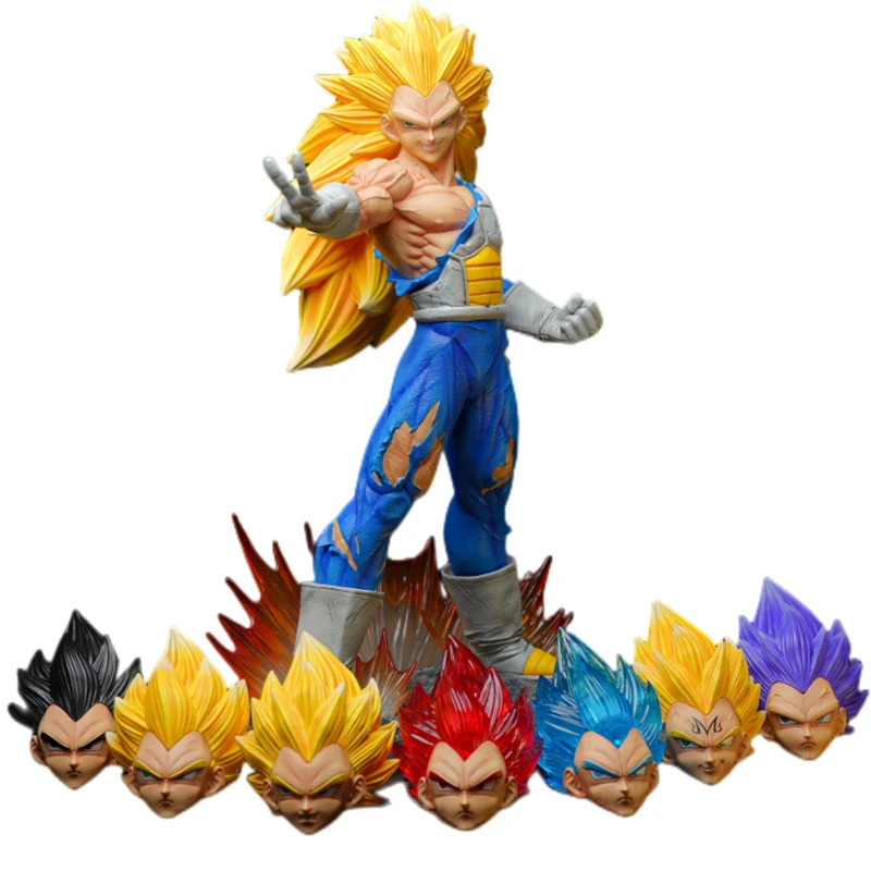 Pre Sale Sparking Studio Gk Dragon Ball Z Eight Head Carving Vegeta Iv Bejita Yonsei Anime Action Figure Statue Model Toys Gift