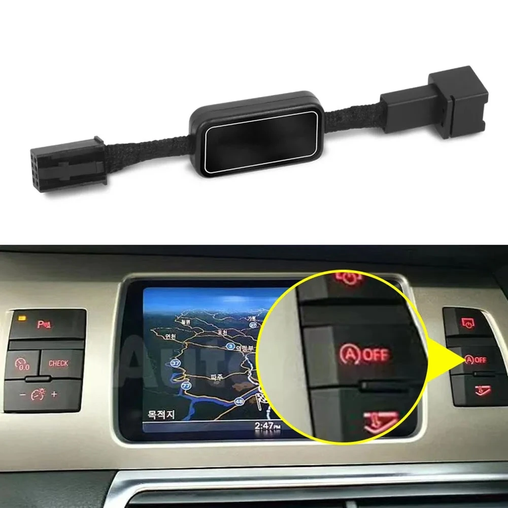 Annuleur d'arrêt automatique intelligent pour voiture, dispositif d'élimination du moteur, câble de prise désactivé, démarrage automatique, Audi Q7 4L 2010-2015