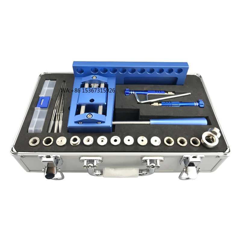 Herramienta de extracción de cojinetes de cartucho con mandriles/Kit de herramientas de reparación de mantenimiento para pieza de mano Dental alta y baja