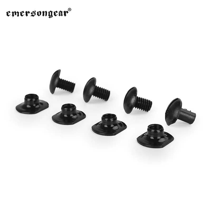 Emersongear Tactical Helmet Screw Sets 4PCS Gear For FAST Helmet Shooting Paintball Airsoft Hiking Hunting Training Sport EM5665