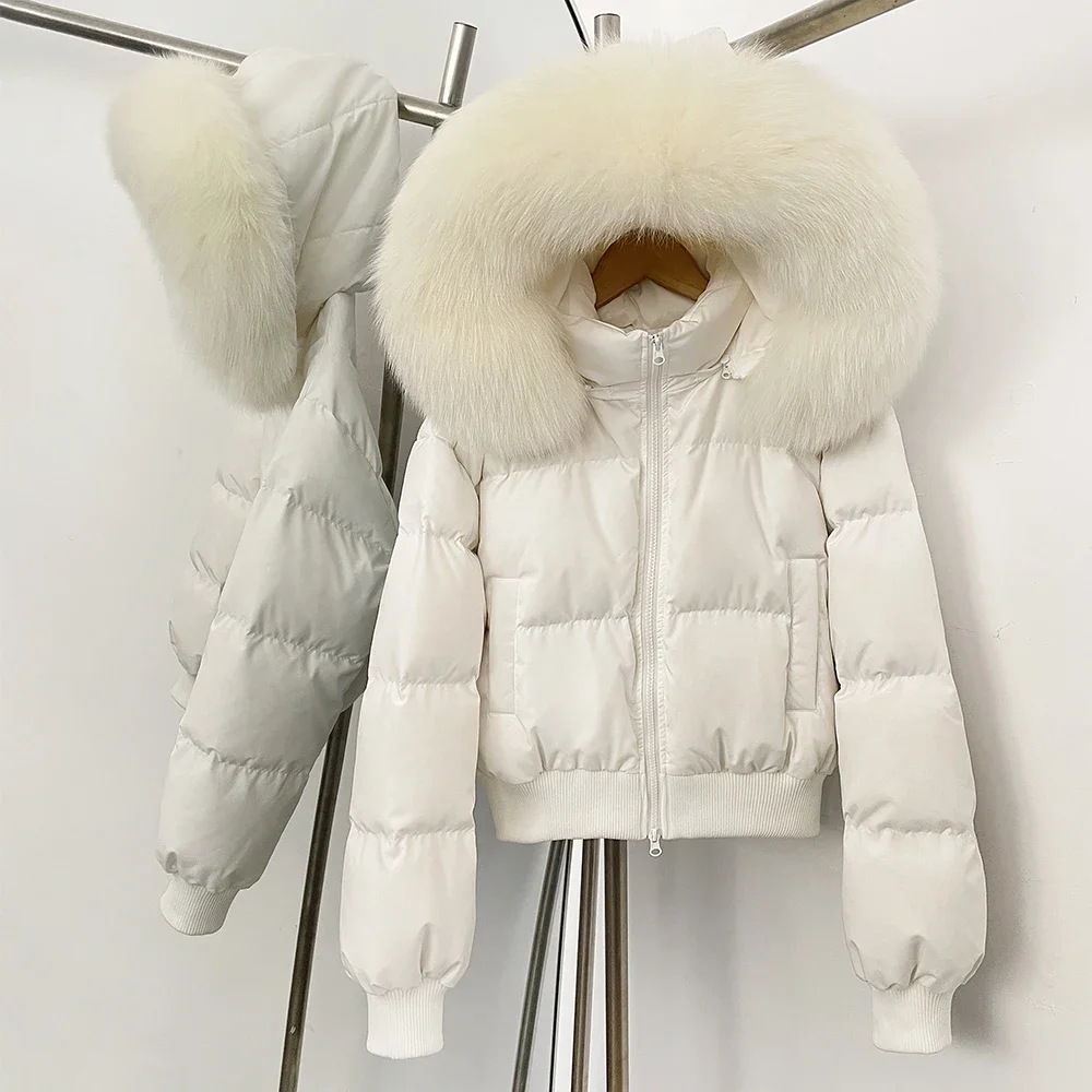 

Down Coats & Parkas Fur Coat Women Women's Winter Down Jacket Down Padding Lightweight Padded Women Premium Hooded Duck Jacket