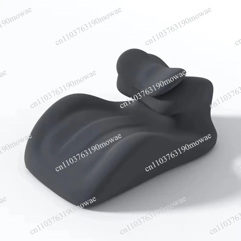 Ergonomic memory sponge pillow, environmentally friendly and portable, providing reading support